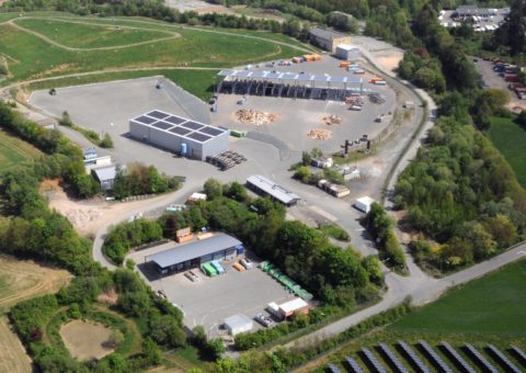 Luftbild Deponie AbfallServiceZentrum 2018 – Fotograf Werner Kube