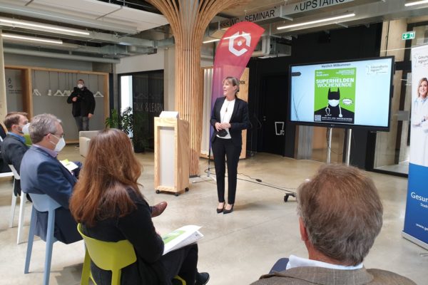 Oberbürgermeisterin Eva Döhla betonte den hohen Freizeitwert des Hofer Landes.