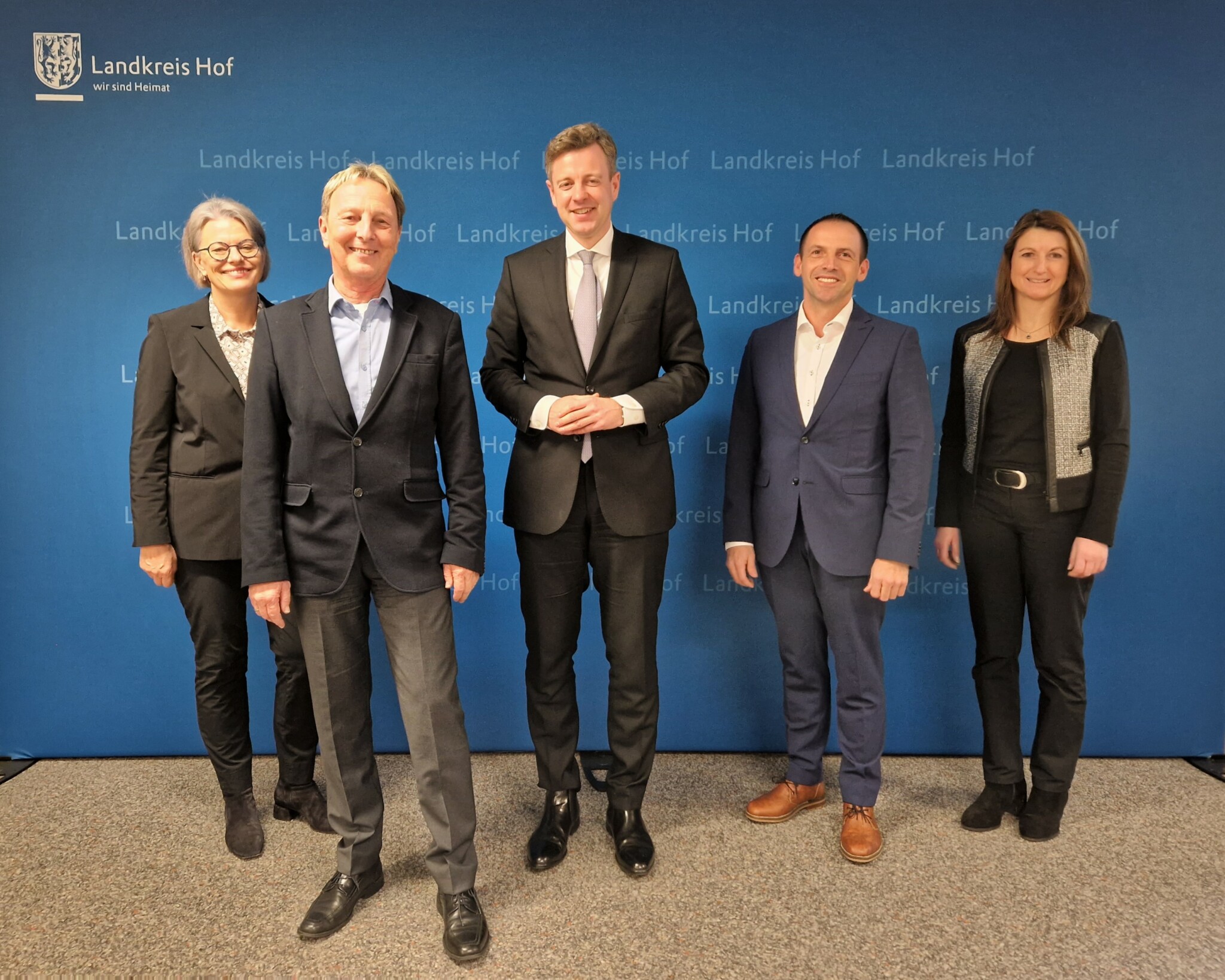 Führungswechsel in der Kreiskämmerei Verabschiedung von Dietmar Scholz