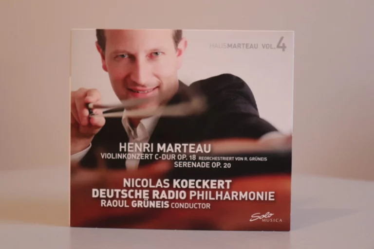 Bezirk veröffentlicht Henri Marteau-CD