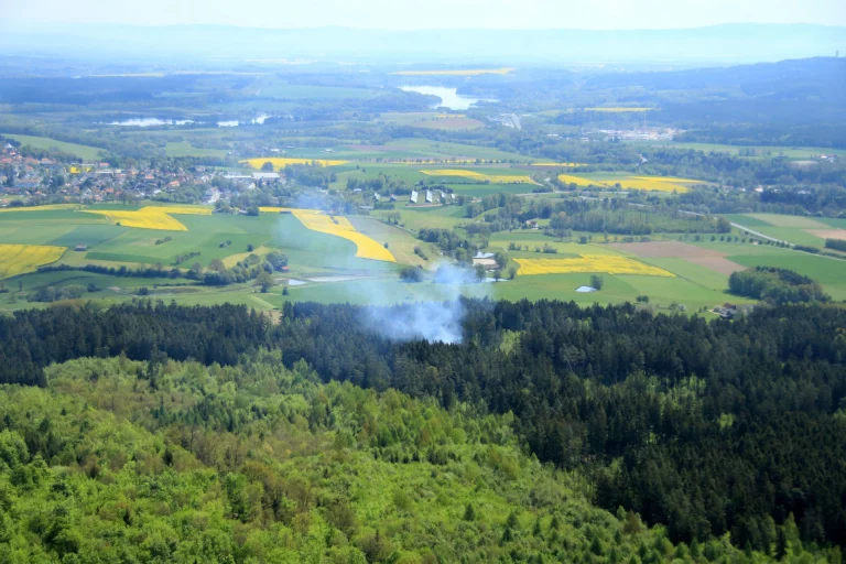 Waldbrandgefahr im Landkreis Hof