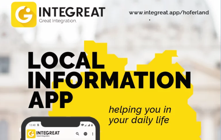 Integreat-App für das Hofer Land: Neue digitale Informations- und Integrations-Plattform