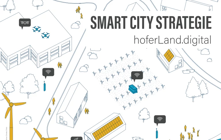 Smart-Cities-Modellprojekt: Abschluss der Strategiephase von hoferLand.digital