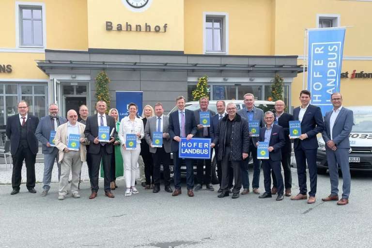 In acht weiteren Gemeinden: Hofer LandBus kommt in den Frankenwald