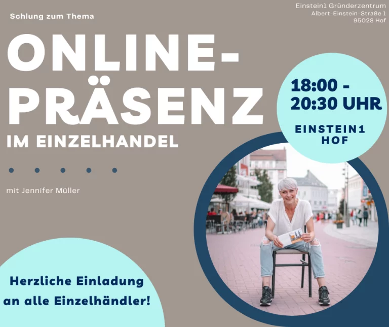 Schulung für Einzelhändler „Online-Präsenz“