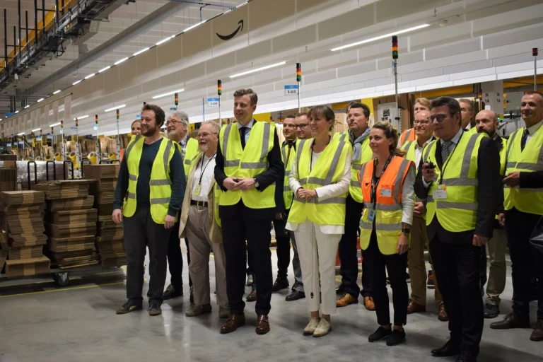 Einweihungsfeier im Amazon-Logistikzentrum Hof-Gattendorf