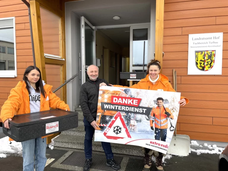 Ein Dankeschön für den Winterdienst