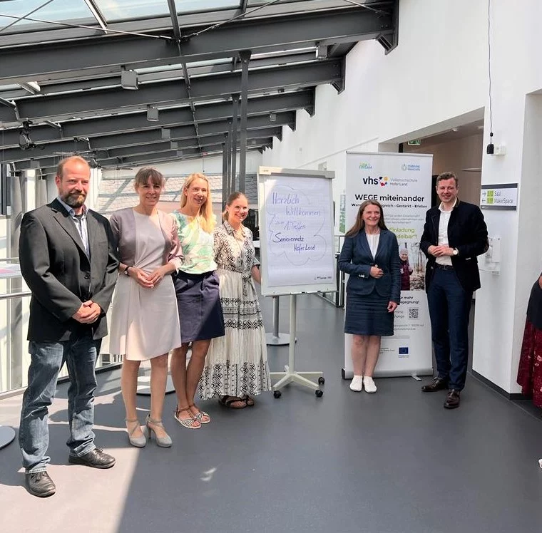 1. Treffen des Seniorennetzes Hofer Land