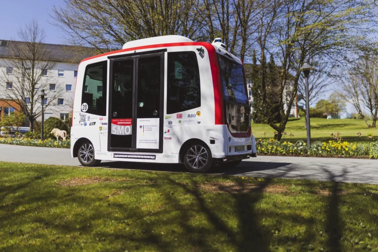 Autonomer Shuttlebus fährt jetzt auch in Bad Steben