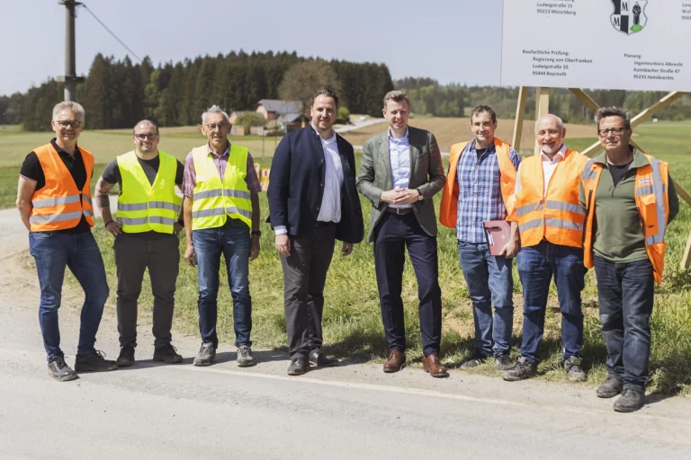 Weiterer Teilabschnitt des Flüsseradweges im Landkreis Hof