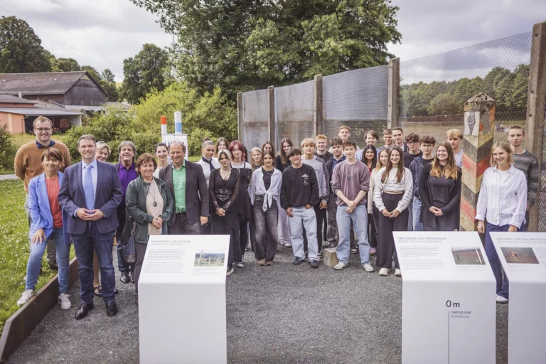Ungarisch-deutsches Schülerseminar im Museum in Mödlareuth