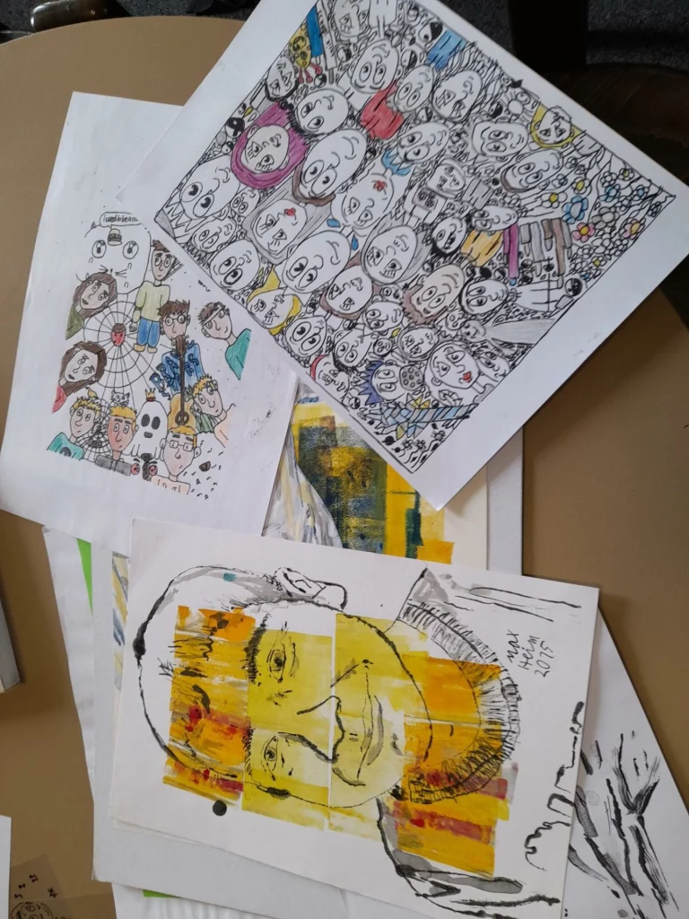 Sommerworkshop der Jungen Kunstschule Landkreis Hof in Münchberg