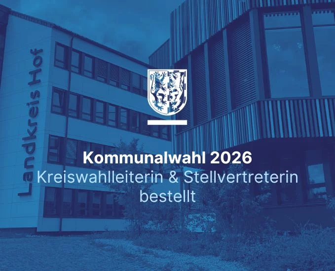 Kreiswahlleiterin und Stellvertreterin für die Kommunalwahl 2026 bestellt