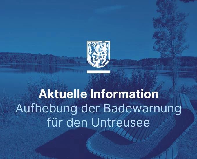 Badewarnung am Untreusee ab sofort aufgehoben